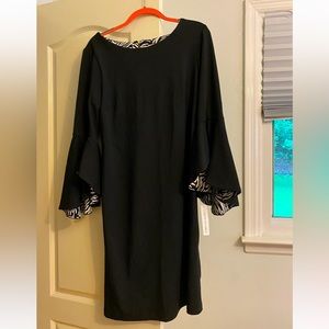 Size 16 flare sleeve dress